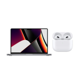 Apple MacBook Pro 14, CTO mit Apple Airpods 3