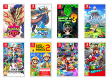 2 Switch Games (Mario Kart, Mario Party, Animal Crossing, Luigi’s Mansion) und 1kg Regeneriersalz