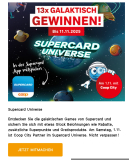 Coop Supercard Gewinnspiel mit Gratisprodukten