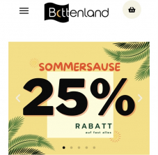 Bettenland: 25% Rabatt