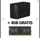 Synology DiskStation DS220+, Leergehäuse plus Ram-Aktion bei Heininger