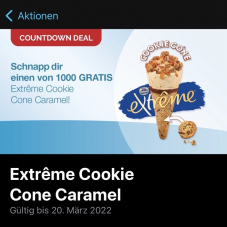 Gratis extrême Glacé im Kkiosk