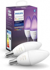 Philips Hue White & Color Ambiance E14 LED Lampe 2-er Pack