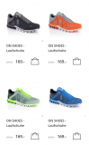 ON Schuhe bei Deindeal zu super Preisen