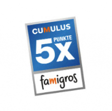 [lokal AG, BE, SO] 5-fach Cumulus bei Migros (Supermarkt- und VOI Migros-Partner) für Famigros-Mitglieder