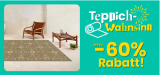 Bis zu 60% Rabatt auf Teppiche bei Conforama!