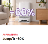 Staubsauger-Aktion: Bis zu -60% auf Saugroboter & Co. bei Conforama