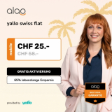 alao: 61% Rabatt auf yallo swiss flat für CHF 25.- anstatt CHF 58.- (CH alles unlim., 3GB EU-Roaming) + 15 Franken Cashback!