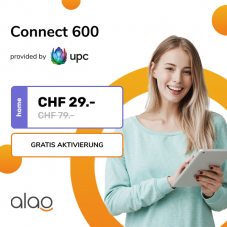 UPC Connect 600 Glasfaser-Abonnement bei Alao