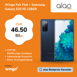 Wingo Fair Flat + Samsung Galaxy S20 FE 128GB