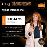 Wingo International „Bester Preis des Jahres“ für CHF 44.95 statt CHF 130.- spare 67%