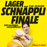 Lagerschnäppli Finale bei MediaMarkt!