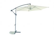 Pendelschirm Coria Creme mit 300cm Durchmesser (Preis bei Abholung)