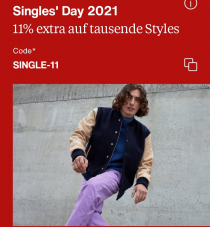 Zalando Singles’ Day 11% Rabatt
