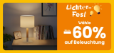 Bis zu 60% Rabatt auf Beleuchtung bei Conforama – Festival der Lichter!