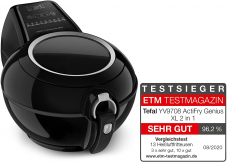 Testsieger etm: Tefal YV9708 ActiFry 2 in 1 Heissluftfritteuse bei nettoshop zum Bestpreis von 199 Franken