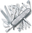 Schweizer Taschenmesser / Sackmesser Victorinox Swiss Champ Transparent (31 Funktionen) bei Amazon