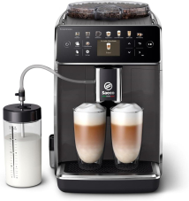 Kaffeevollautomat Saeco GranAroma SM6580/10 (14 Kaffeespezialitäten, Keramikmahlwerk) bei Amazon