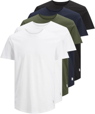 Nur noch heute - diverse T-Shirts im Multipack ab CHF 4.30 pro Stück bei Amazon (z.B. Jack & Jones, Tom Tailor etc.)