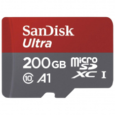 [Prime Kunden] 2x SanDisk Ultra 200GB microSDXC Speicherkarte + Adapter bis zu 100 MB/Sek., Class 10, U1, A1 bei Amazon