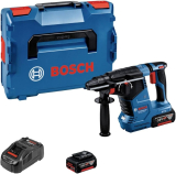 Bosch Professional 18V Akku-Bohrhammer GBH 18V-24 C inkl. 2x 5.0Ah Akkus zum Bestpreis bei Amazon