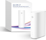 C7 5G CPE Router (Wi-Fi 6 AX3000, bis zu 5,8 Gbit/s, 2x Gigabit-LAN) bei Amazon