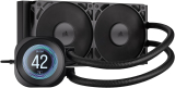 Flüssigkühler CORSAIR Nautilus 240 RS LCD in Schwarz oder Weiss zum neuen Bestpreis bei Amazon