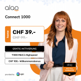 Alao: UPC Connect 1000 für nur CHF 39.- pro Monat
