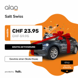 Salt Swiss für CHF 23.95.- + CHF 120.- Offerz Gutschein + CHF 35.- Cashback