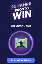 Zusätzliches Coop Pronto Gewinnspiel