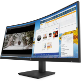 HP M34d Curved Monitor (Curved UWQHD, 100 Hz, 99% sRGB, USB-Hub + USB-C, integr. Lautsprecher) zum Bestpreis bei microspot