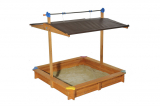 Gaspo Sandkasten mit Dachlift (140×140×120 cm) bei Jumbo