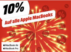 10% auf alle Apple MacBooks bei Mediamarkt