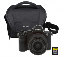 Sony Alpha 7II Kit mit 28 – 70 Objektiv, Tasche und 64 GB SD Karte