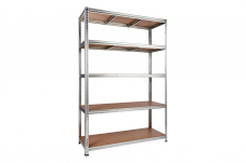 Verzinktes Metallregal mit 5 Böden bei Jumbo