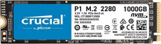 Crucial P1 CT1000P1SSD8 1TB Internal SSD (3D NAND, NVMe, PCIe, M.2)