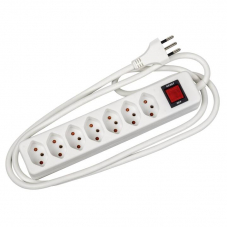 INTERTRONIC Steckerleiste 7x W/B - Hammerpreis!