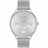 Calvin Klein Quarz Multifunktionsuhr Timeless Silber/Rose bei Ackermann 70% reduziert