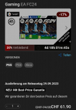 TWINT Super Deals- EA Sports FC 24 für PS4, PS5 und Xbox