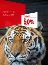 Mit 50% Rabatt in den Zoo Zürich