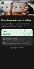Keine Fremdwährungsgebühr bei Certo One Cashback bis Ende Jahr