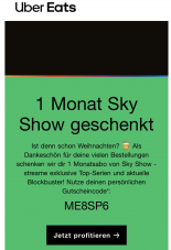 1 Monat Sky Show Gratis