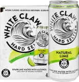 White Claw Hard Seltzer x4 bei Denner im Angebot (peach und lime)