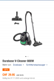 Durabase V-Cleaner 800W (Abholpreis)