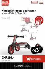 Infento Kinder-Fahrzeugkit Blickdeal