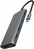 ICY BOX USB-C Dock IB-DK4050-CPD (100W USB-C, DP 1.4, 2x HDMI, GLAN, 4  USB) bei Amazon