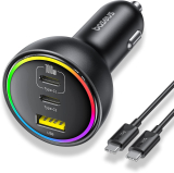 Amazon: Zigarettenanzünder-Ladegerät mit 100W USB-C Port