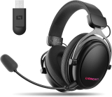 Lioncast LX80 kabelloses Gaming-Headset (für PC, PS5, Nintendo Switch) bei Amazon