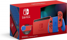 Nintendo Switch V2 Mario Red & Blue Edition bei amazon.fr