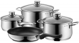 WMF Kochtopf Diadem Plus (4tlg., 24cm 6.5l, 20cm 3.7l, 16cm 1.5l Topf + 1x Pfanne 24cm, geeignet für Induktion) bei microspot 36% günstiger